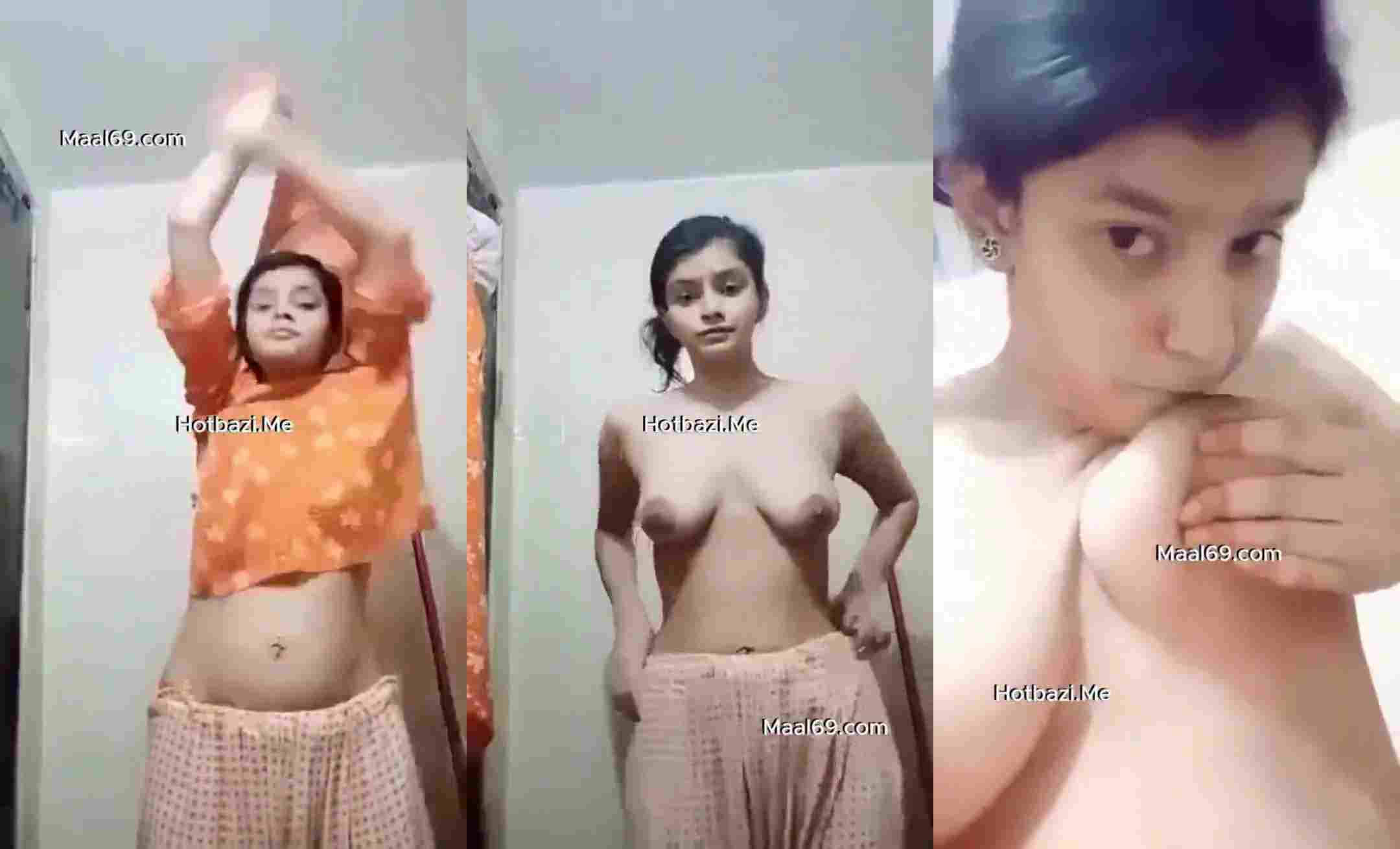 Cute Indian Girl Making Nude Video
